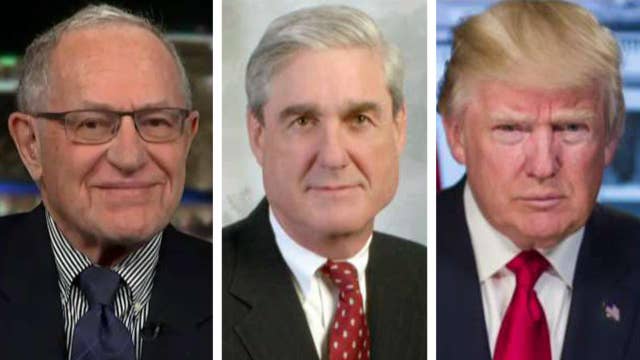 Dershowitz: Trump does have the authority to fire Mueller