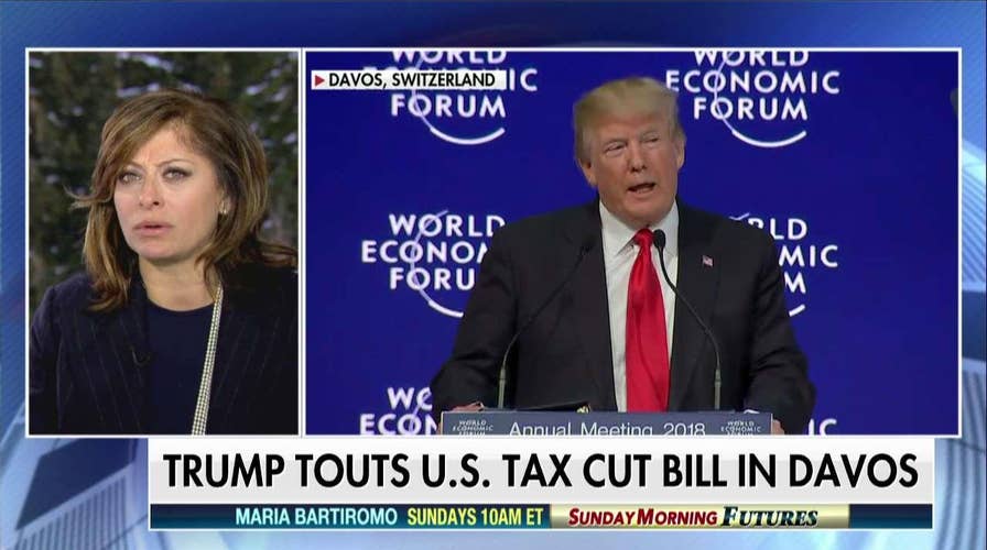 Maria Bartiromo on Trump's Davos address.