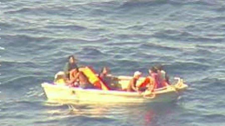 7 rescued from life raft in New Zealand