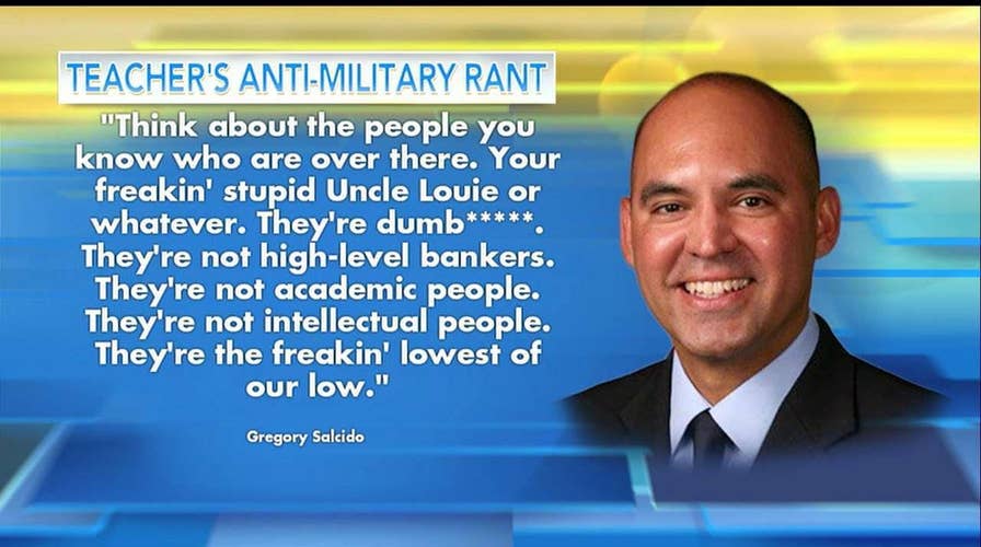 Gregory Salcido Rips Military