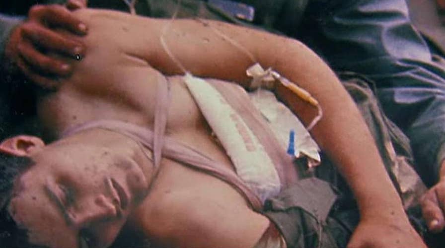 Vietnam War veteran exhibit