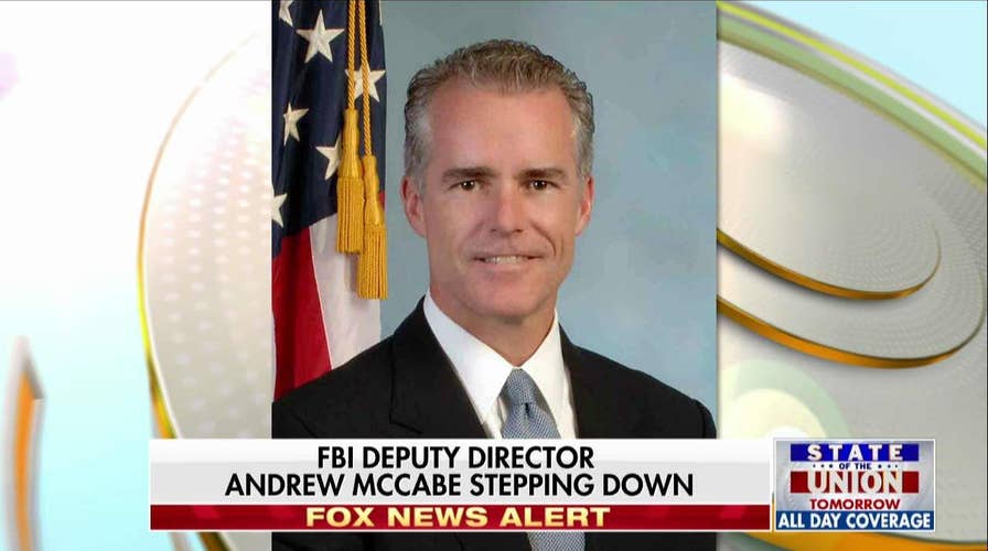 FBI Deputy Director Andrew McCabe Stepping Down