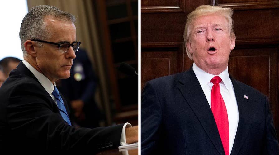 McCabe news a distraction from Trump's State of the Union?