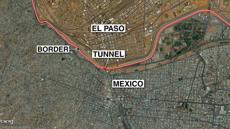 Border Patrol agents find tunnel in El Paso that connects ...