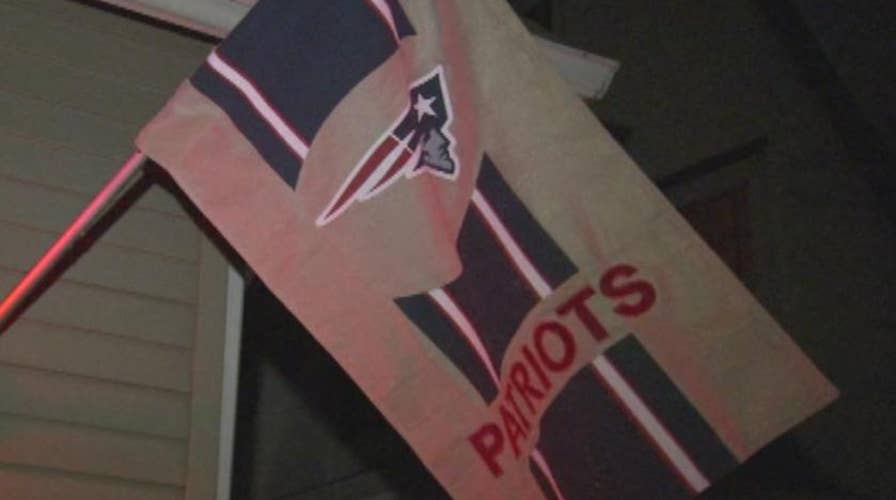 Battle brewing over Patriots flag in Eagles territory