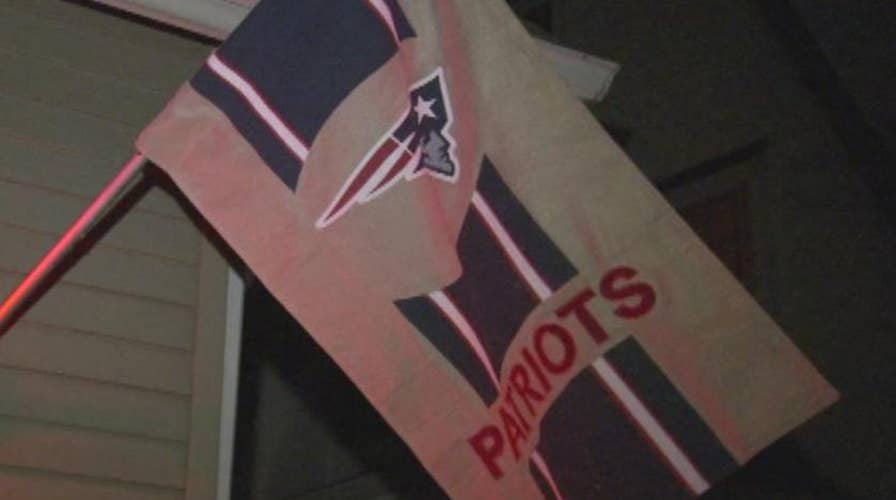 Battle brewing over Patriots flag in Eagles territory 