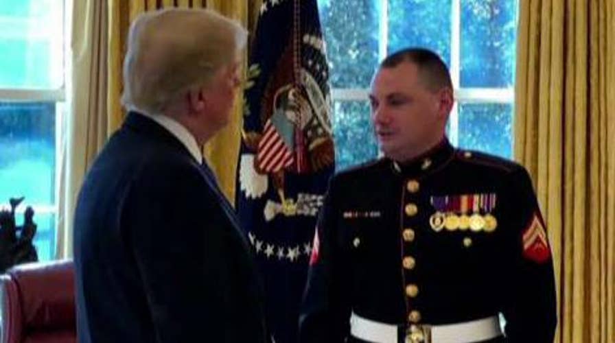 Wounded warrior honored as special guest at SOTU