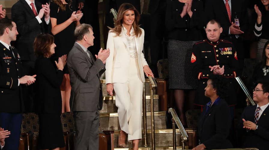 Melania Trump's State of the Union outfit causes a stir