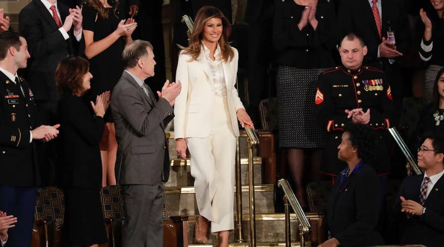 Melania Trump's State of the Union outfit causes a stir