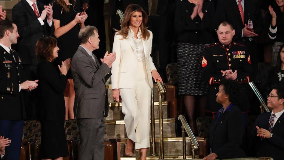 Melania Trump's State of the Union outfit causes a stir