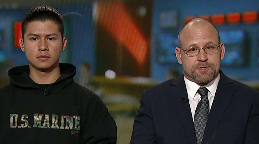 Student who recorded teacher's anti-military rant speaks out