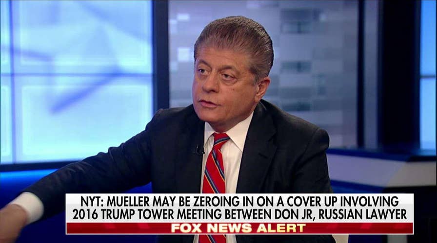 Judge Napolitano: This Is a New Tenor of the Investigation & Not Good for POTUS