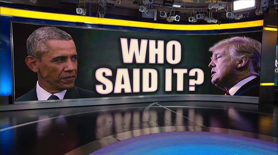 College Students Oppose Obama Remarks When Told They're From Trump