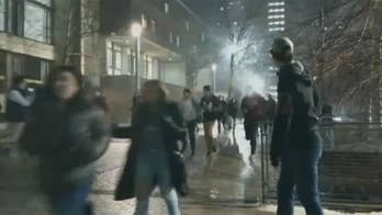 University of Massachusetts plans to press charges after students rioted following Patriots loss