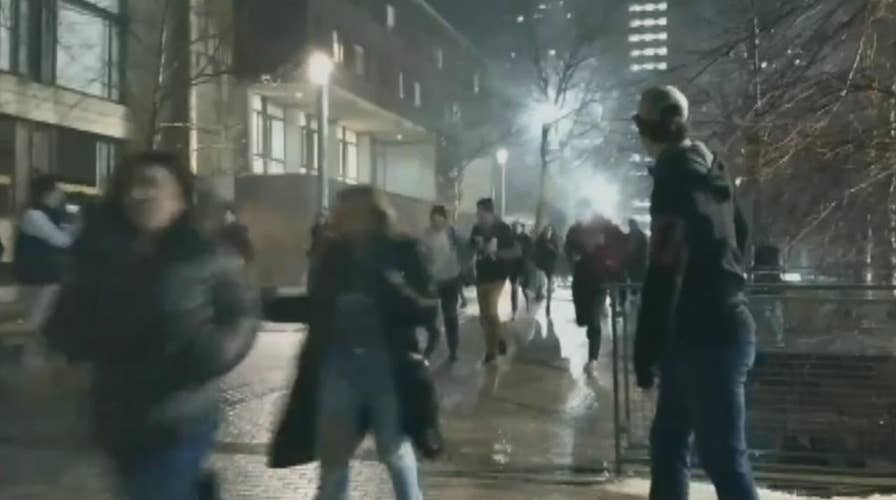 Students cause disruption at UMass Amherst after Super Bowl