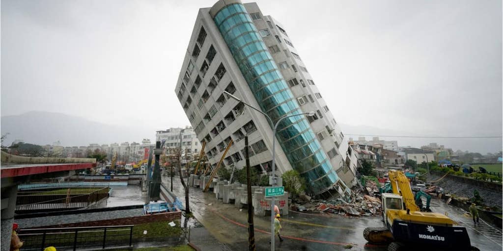 Taiwan Earthquake Devastating Images From The Aftermath Fox News Video 