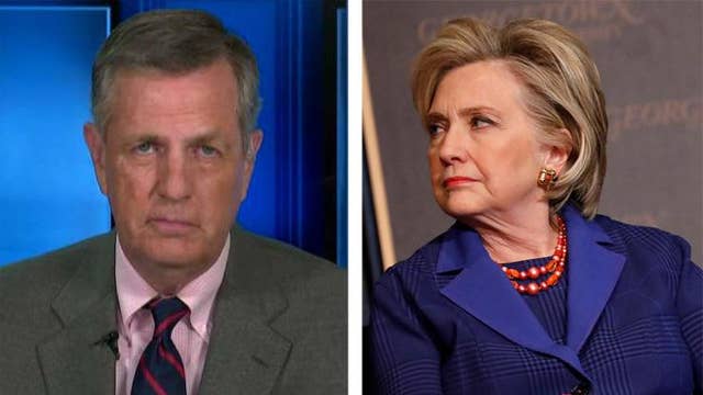 Hume: Hillary just can't own up to her mistakes