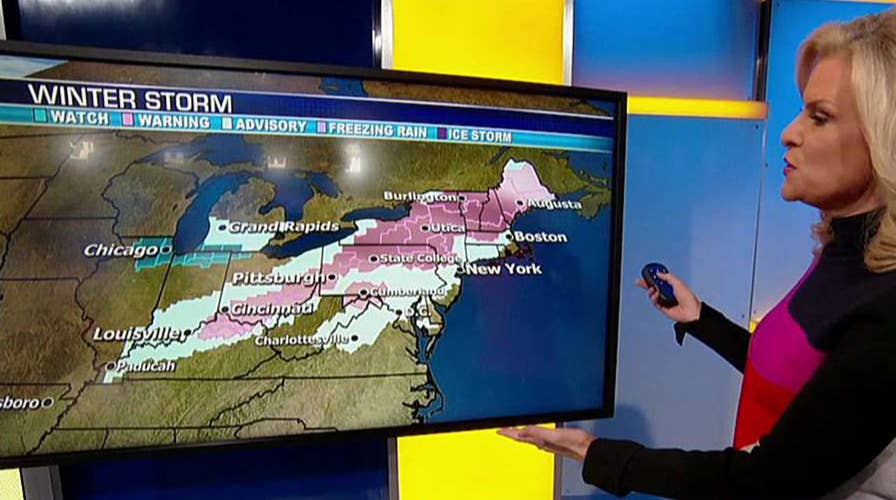 National forecast for Wednesday, February 7