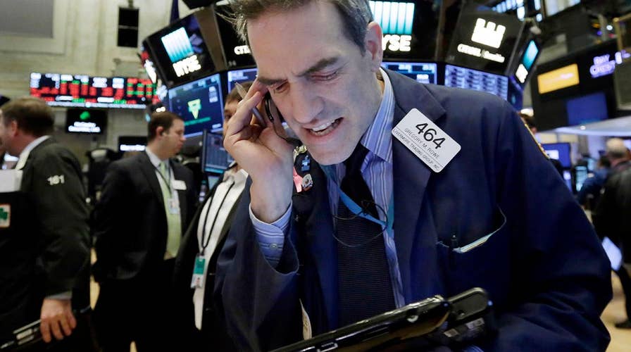 Mainstream media targets Trump during Wall Street swings