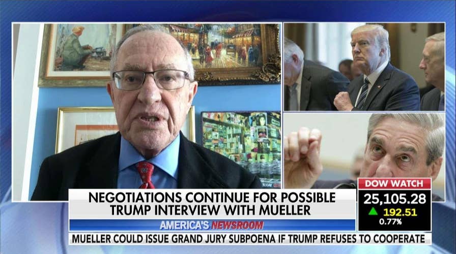 'A Grand Jury Is a Very Bad Option': Dershowitz on Trump-Mueller Meeting