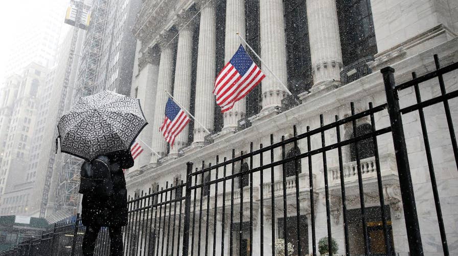 Dow sees somewhat steady day after wild swings