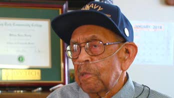World War II veteran recognized with honorary college degree