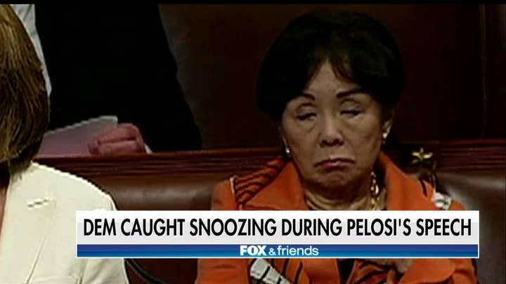 Dem Congresswoman Dozes Off During Nancy Pelosi's 8-Hour DACA Speech