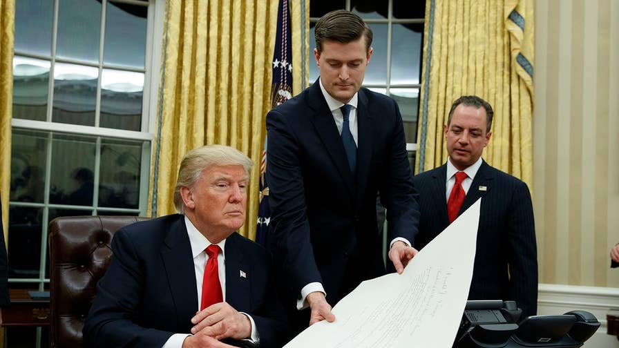 New photos and statements following the bombshell resignation of White House Staff Secretary Rob Porter