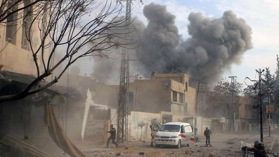 The U.S. military responded with overwhelming force in eastern Syria when Russian-backed fighters loyal to Assad began what the Pentagon is calling an unprovoked attack; Jennifer Griffin reports for 'Special Report.'