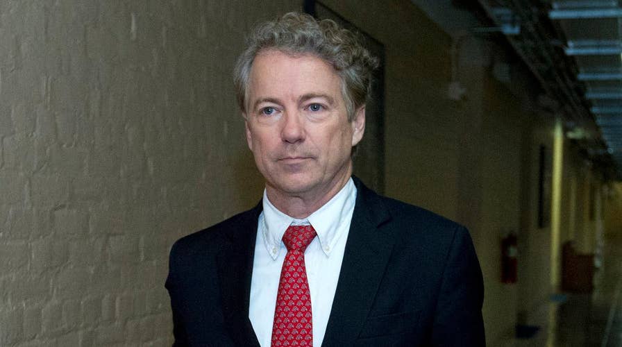 Senators make appeal to Paul on floor as shutdown looms