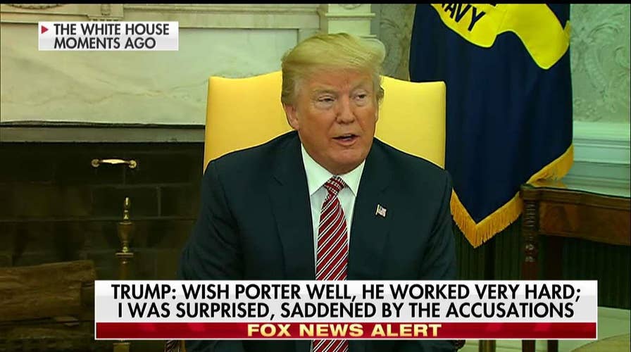 Trump: Rob Porter Says 'Very Strongly' That He's Innocent