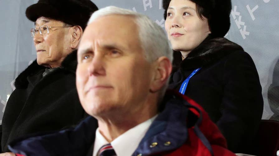 Pence works to prevent North Korea hijacking the Olympics
