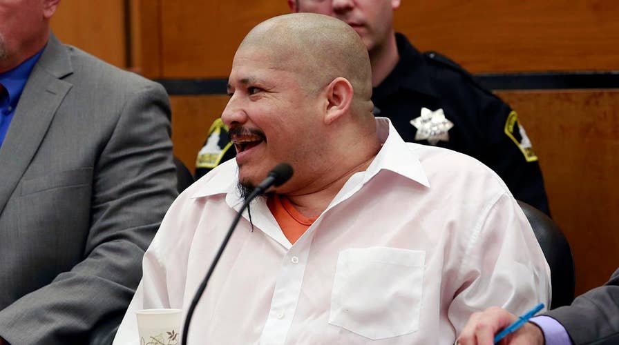 Illegal immigrant cheers after found guilty of killing cops