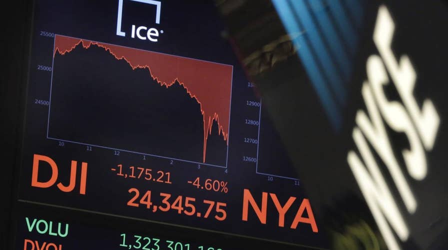 Pundits tie Dow drop to Trump