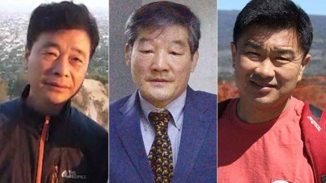 The three American citizens being detained in North Korea