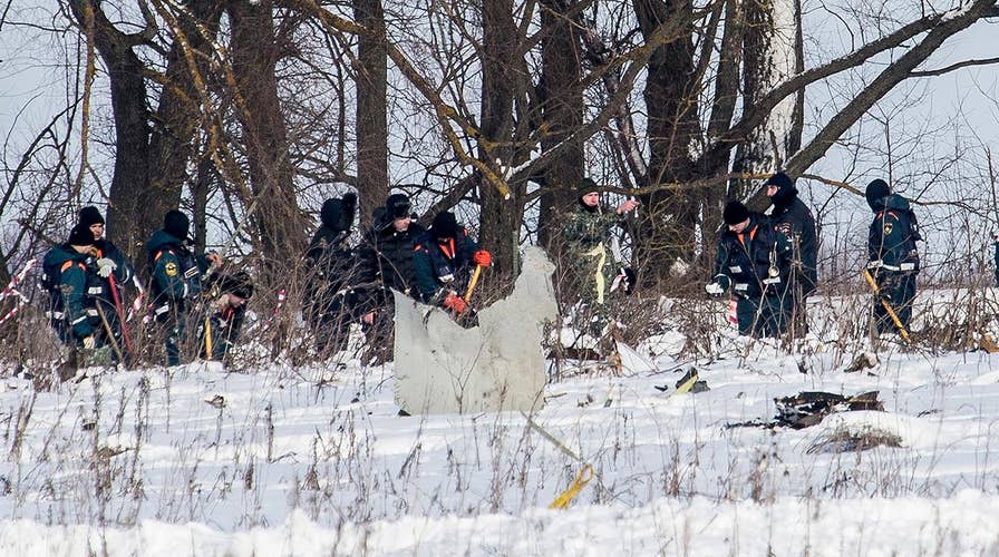 Surveillance video of deadly Russian air crash released