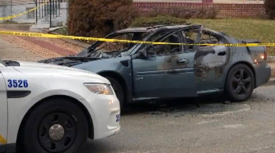 Abducted man held for ransom handcuffed, set on fire in car