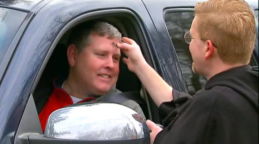 Churches offer drive-thru ashes on Ash Wednesday