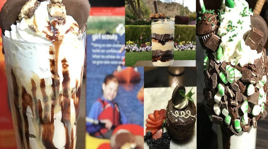 Chefs re-imagining Girl Scout Cookies in #DessertChallenge