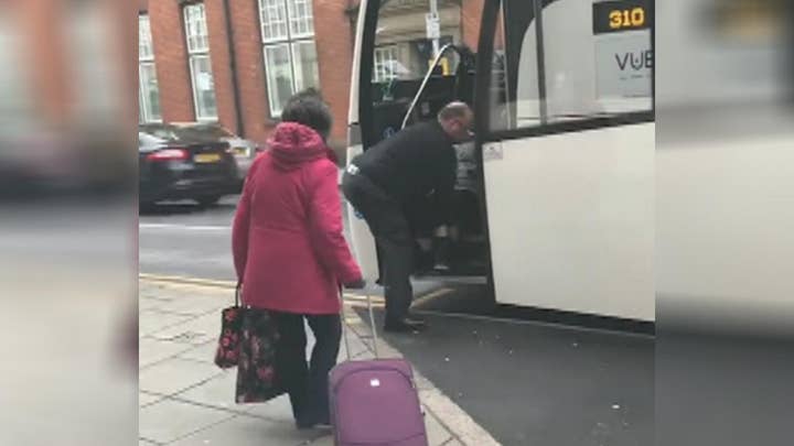 National Express driver drags passenger off bus