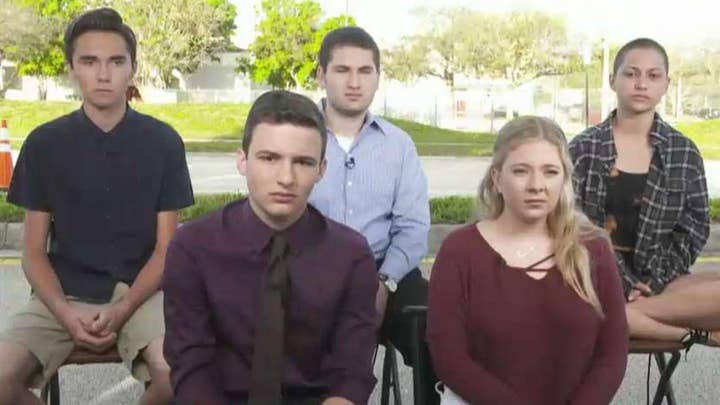 Parkland student survivors demand end to gun violence