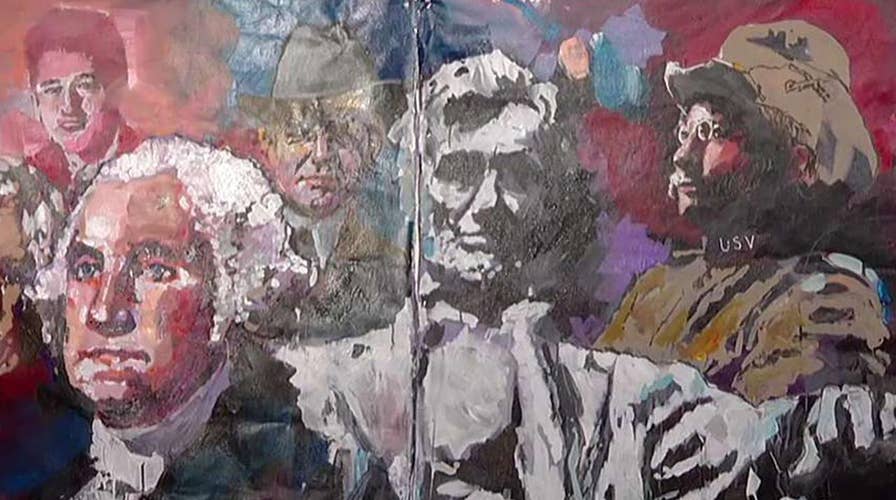 Steve Penley shares his President's Day art