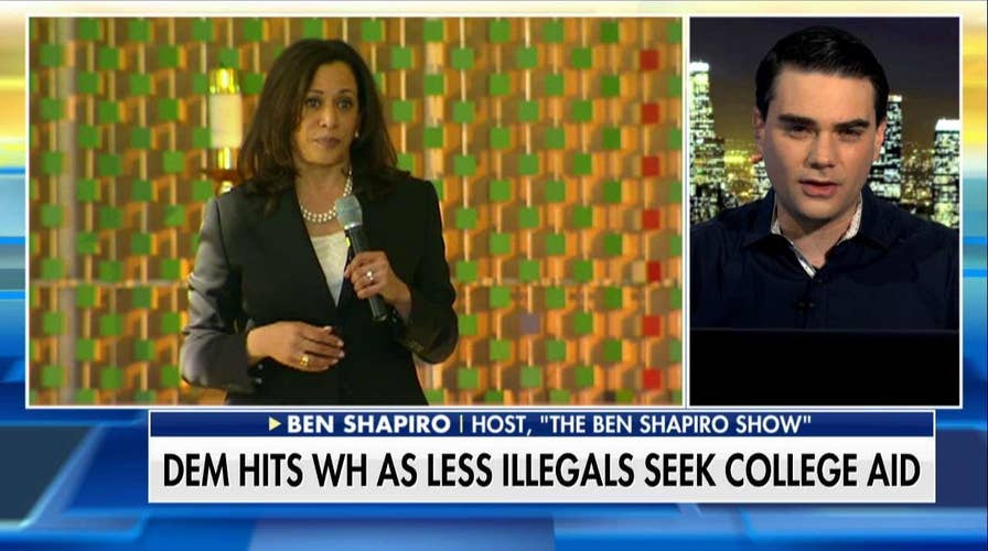 Kamala Harris Hits White House as Less Illegal Immigrants Seek College Aid