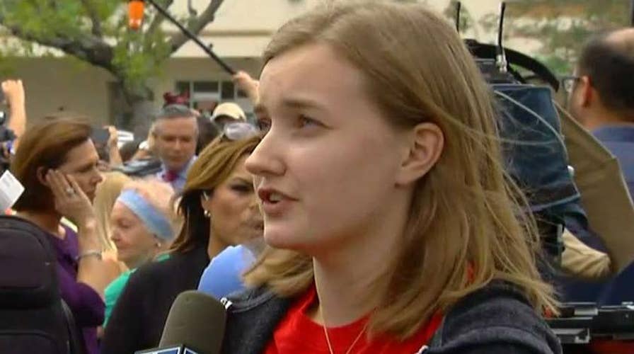 Florida student explains desire to channel grief into action