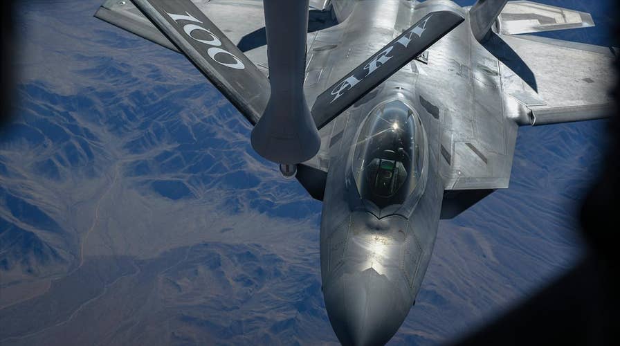 Mock aerial combat drills prepare fighter pilots for threats	