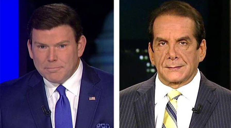 Bret Baier reads an update from Charles Krauthammer
