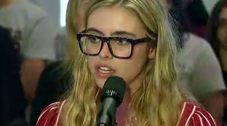 Parkland shooting survivor: We want common-sense gun laws