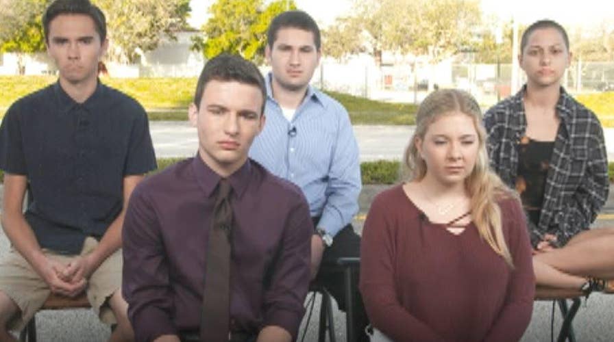 Florida shooting survivors conspiracy theories debunked