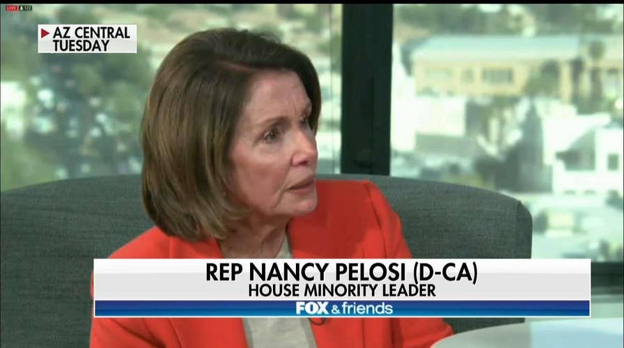 Nancy Pelosi suggests 'mowing grass' as border security solution.