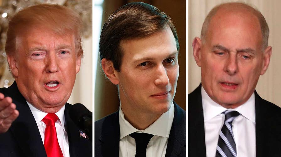 Trump: Kelly will make decision on Jared Kushner's clearance